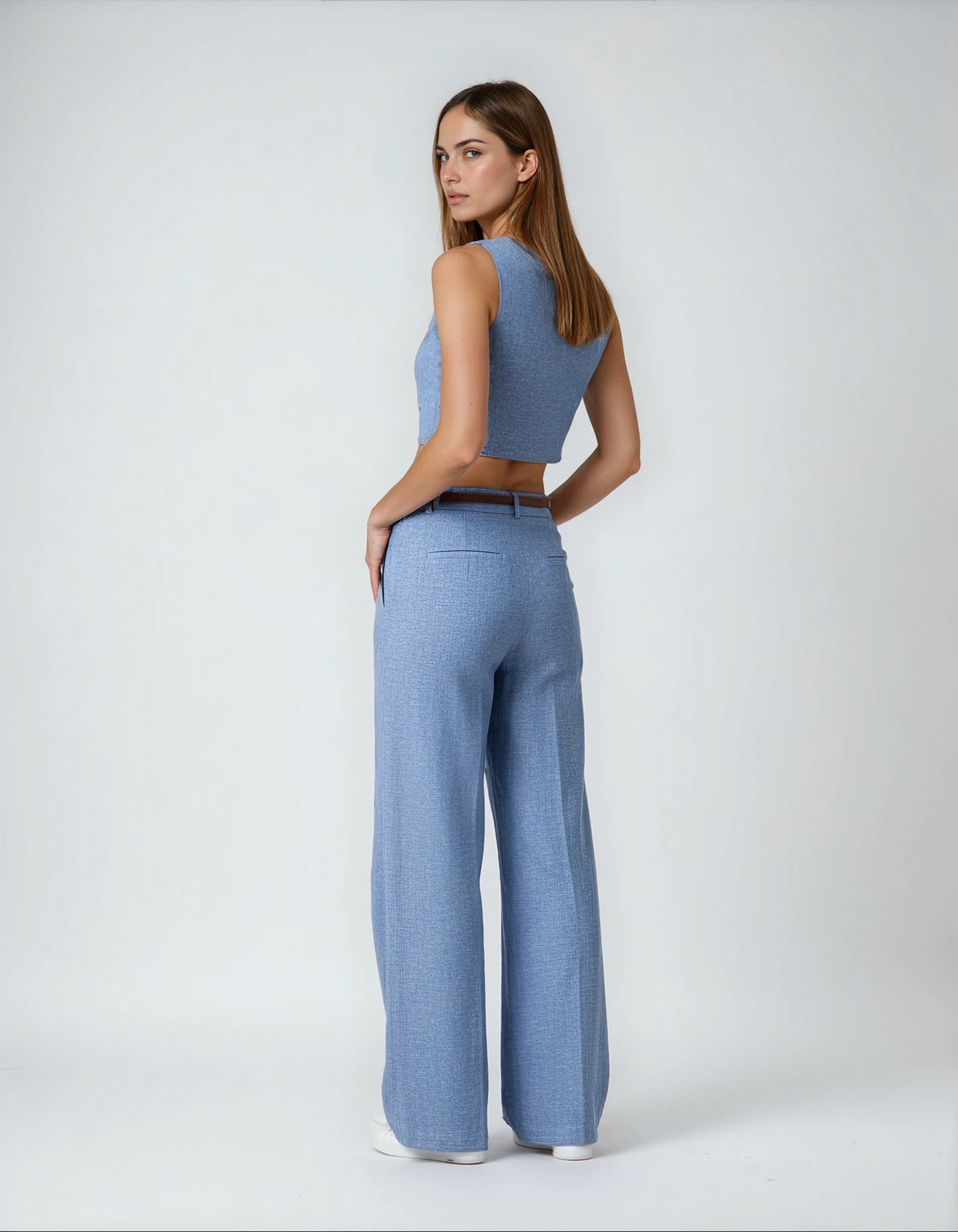 ELISE – סט חליפה מחויט בגזרה גבוהה