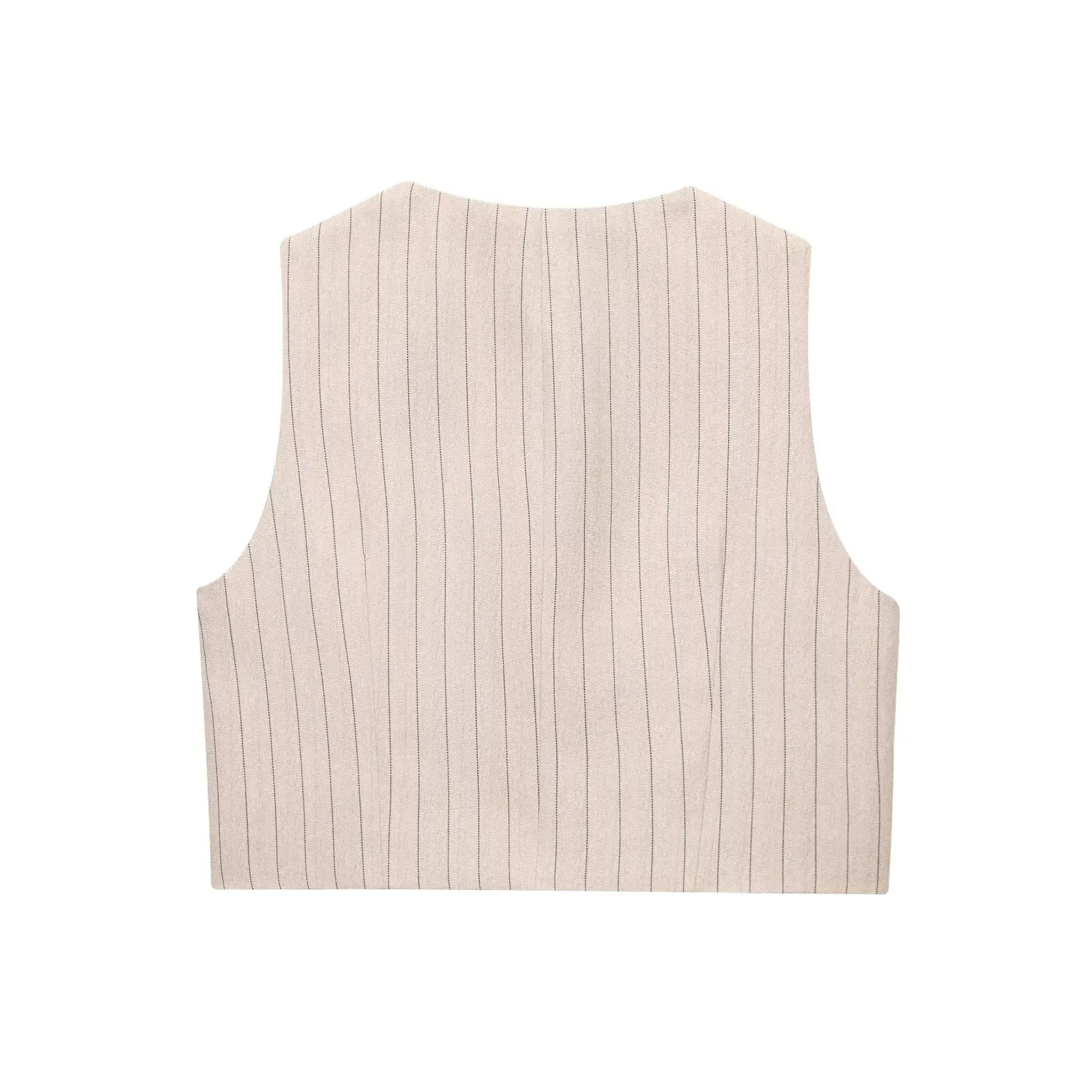 COCO – סט פסים אלגנטי עם טופ ומכנסיים ישרים