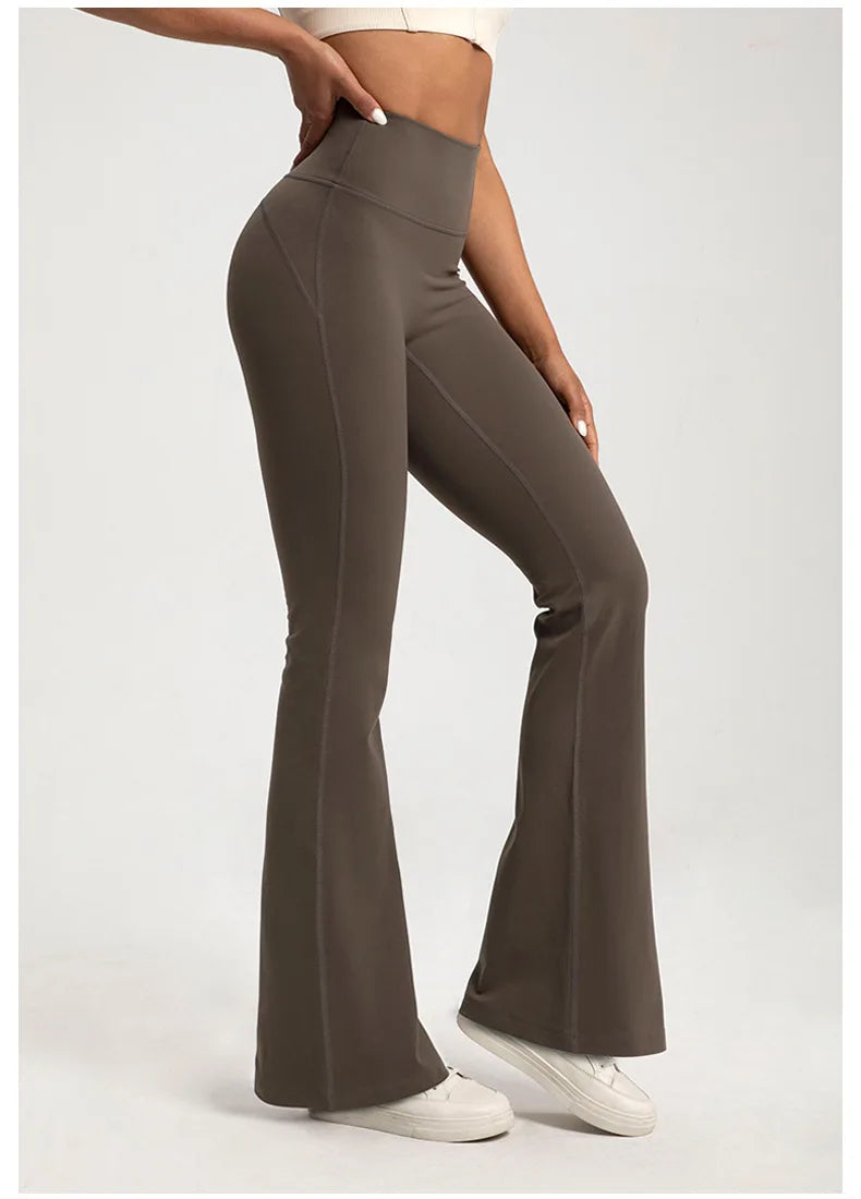 VOLT TIGHTS – טייץ פעמון בגזרה גבוהה מחטבת