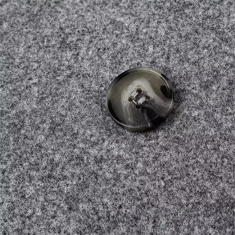 LARISSA – מעיל כפול שורת כפתורים בגזרת Long