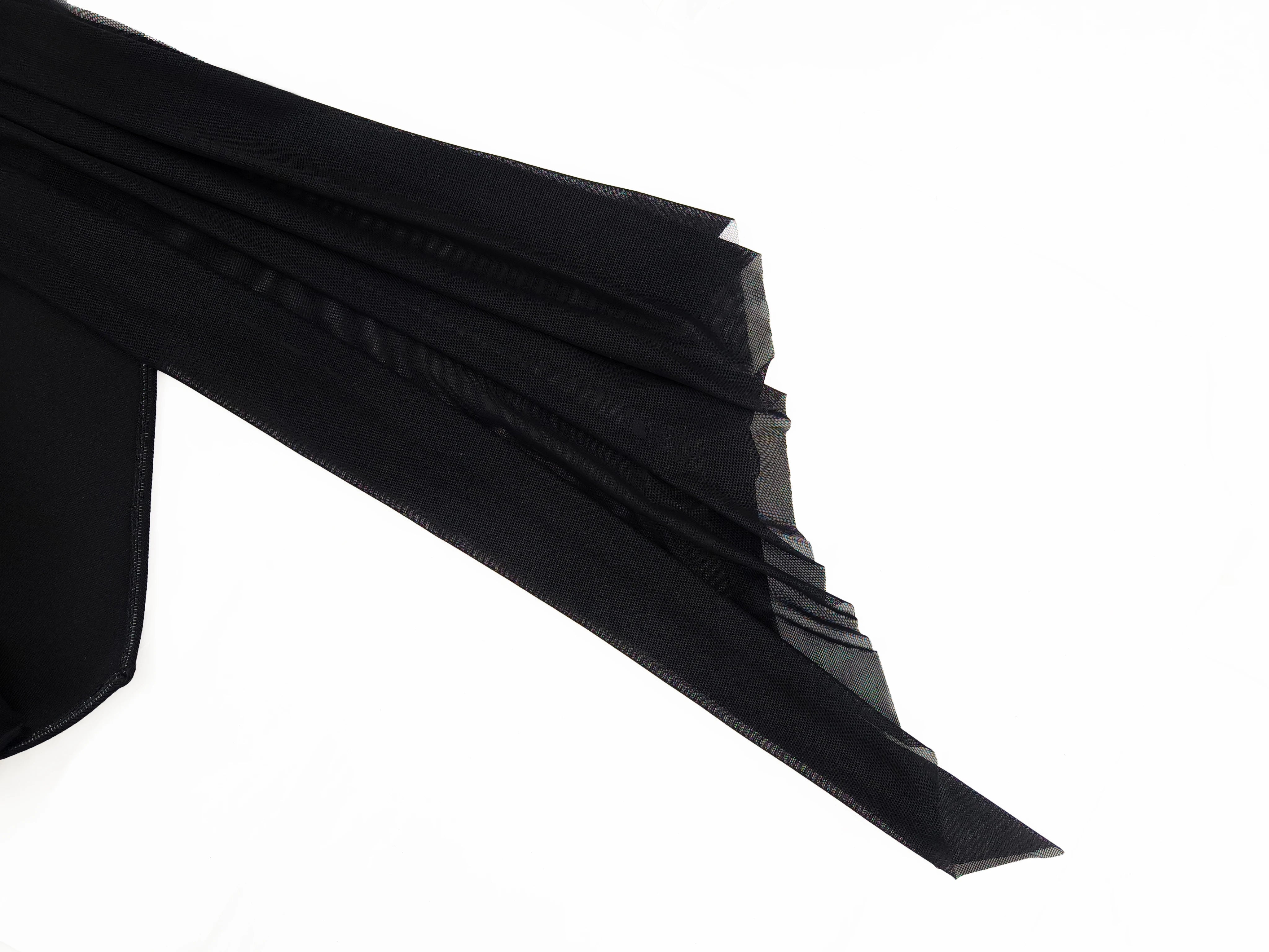 VEGA - שמלת בנדג' מיני כתף אחת פרח יהלום