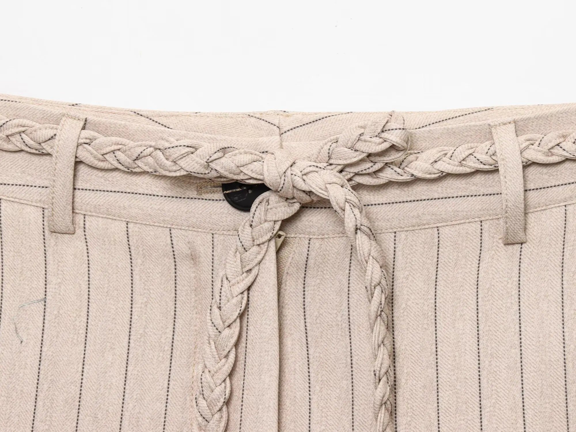 COCO – סט פסים אלגנטי עם טופ ומכנסיים ישרים