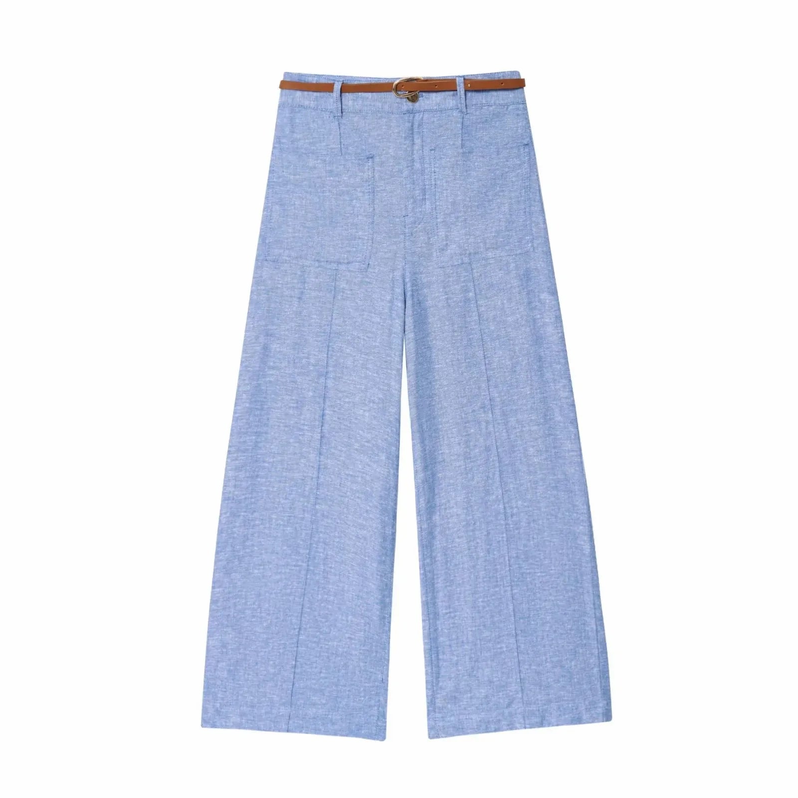 ELISE – מכנסיים בגזרה רחבה לסטייל מחויט