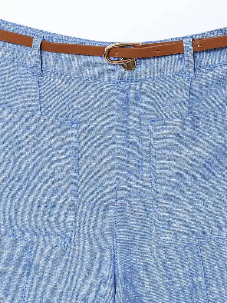 ELISE – סט חליפה מחויט בגזרה גבוהה