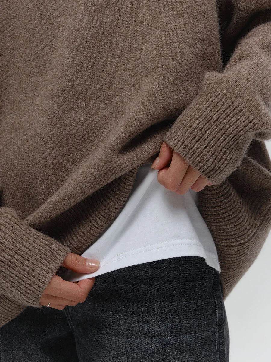 CLAY - סוודר אוברסייז חורפי