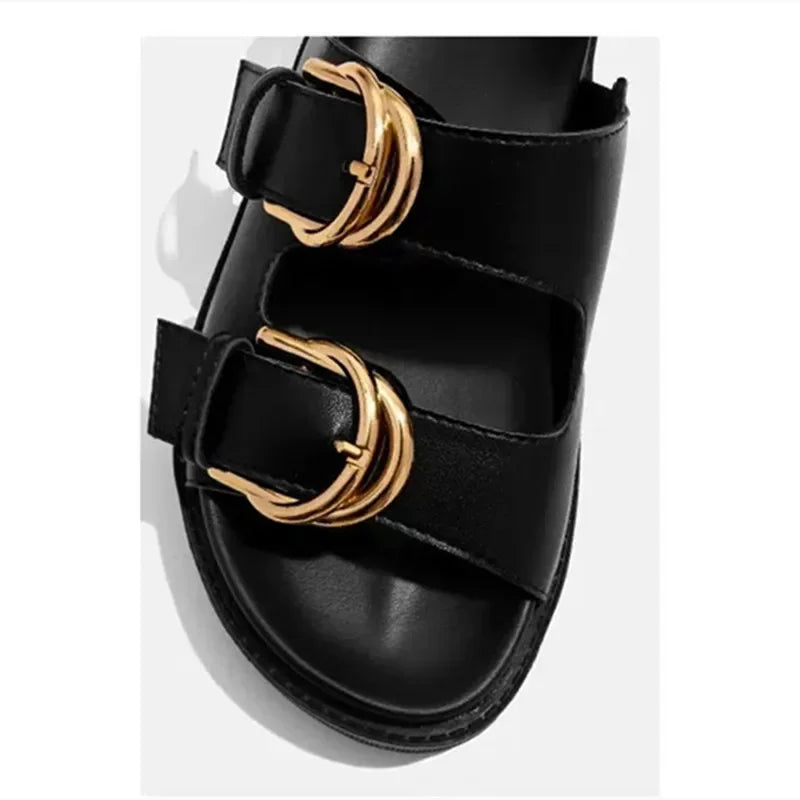 URBAN STRAP – סנדלי קיץ שטוחים