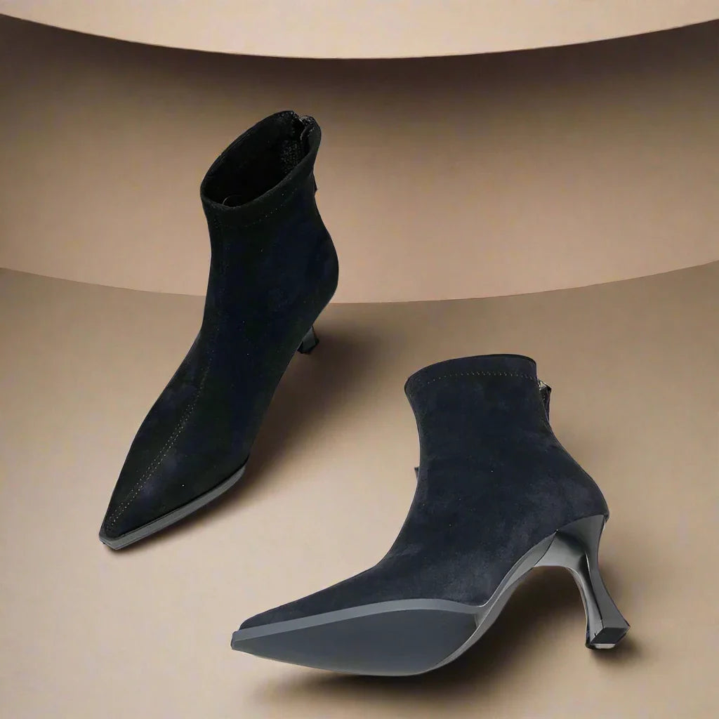 מגפי שפיץ מנומר – FASHION