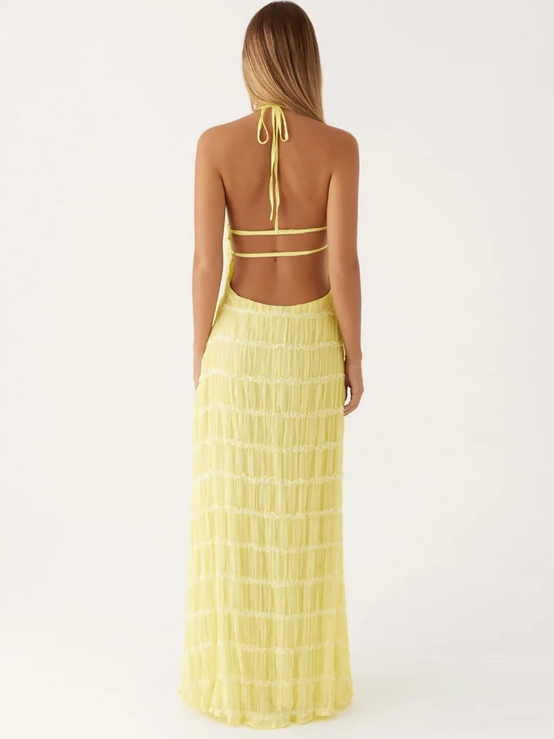 שמלת מקסי קלאסית – SOL