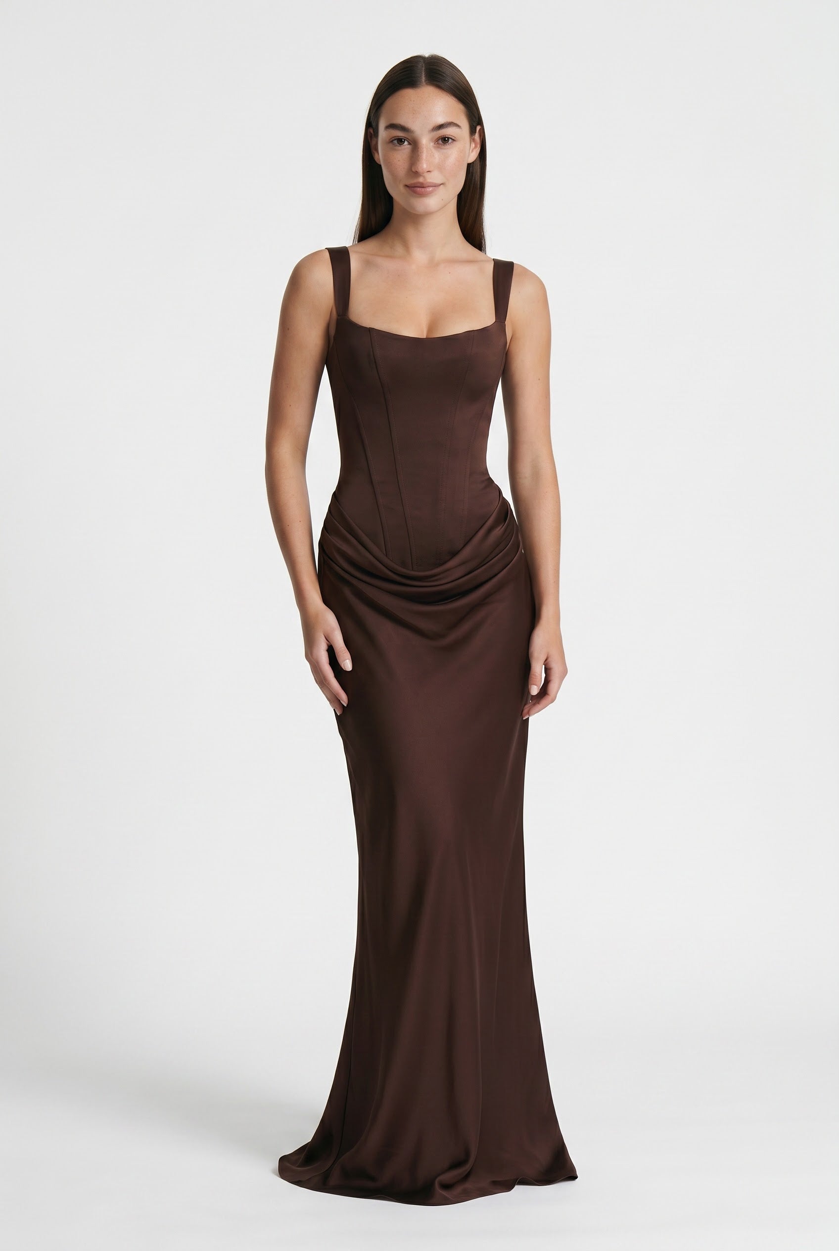 שמלת אנה | מקסי אלגנטית עם גב פתוח
