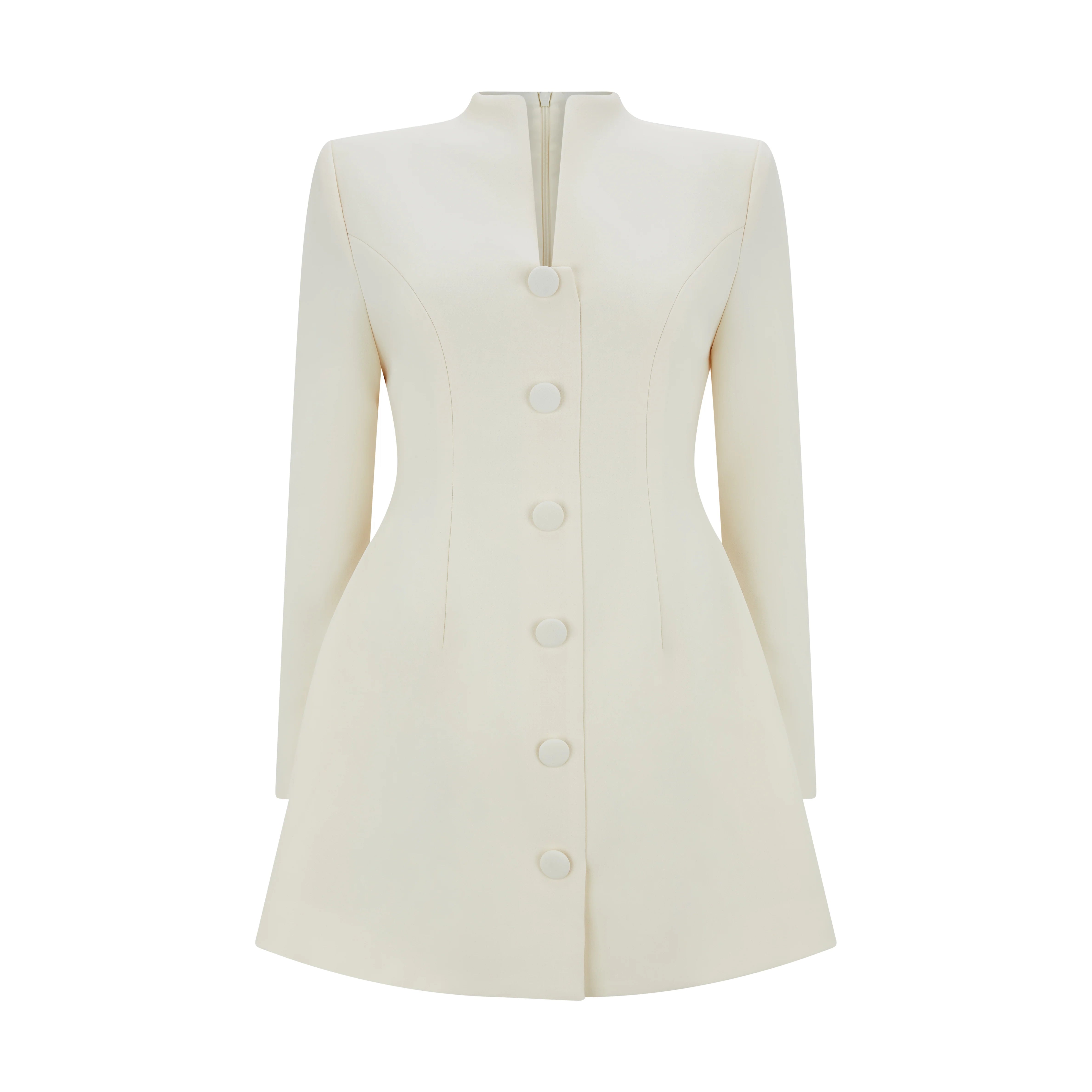 LUXE - שמלת בלייזר מיני שרוולים ארוכים