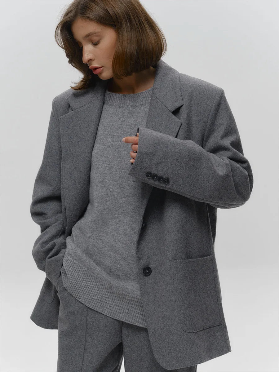 CLAY - סוודר אוברסייז חורפי