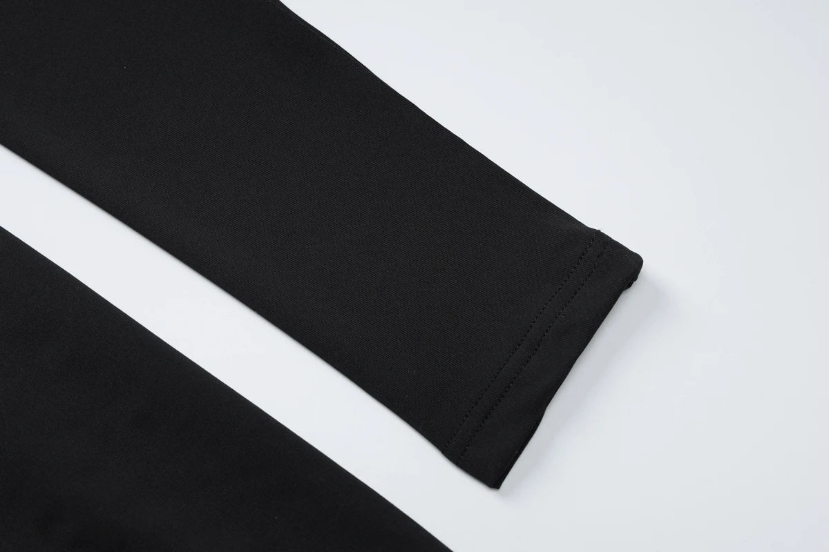 LUCY - שמלת מקסי מש שקופה שרוול ארוך קפלים