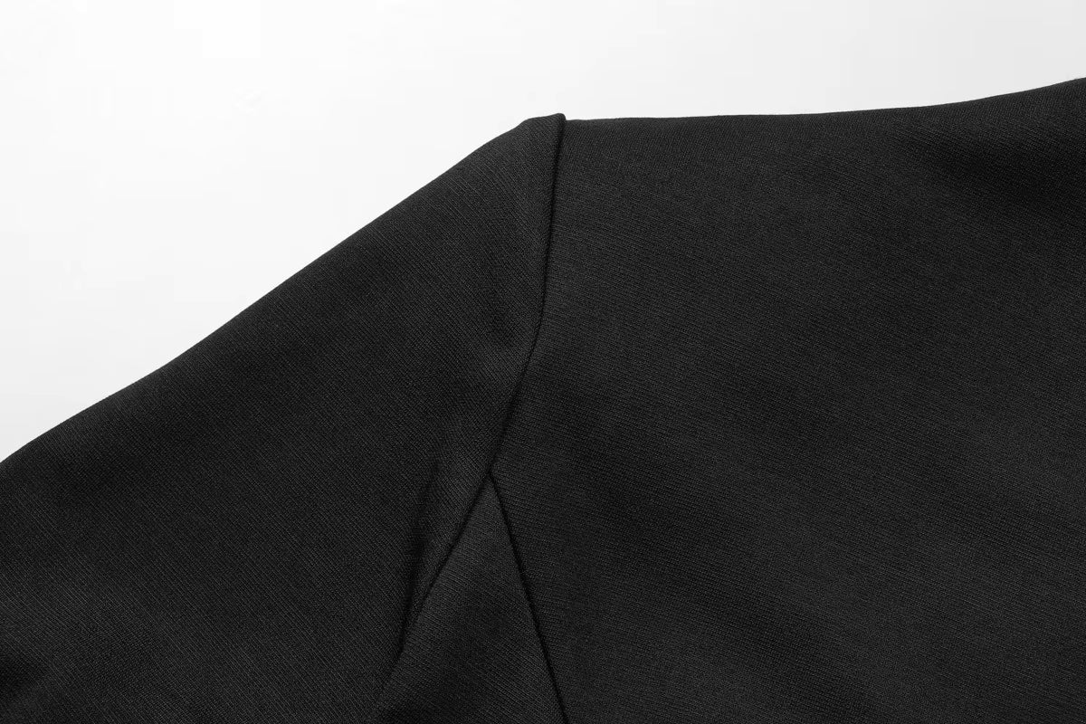 LUXE - שמלת בלייזר מיני שרוולים ארוכים