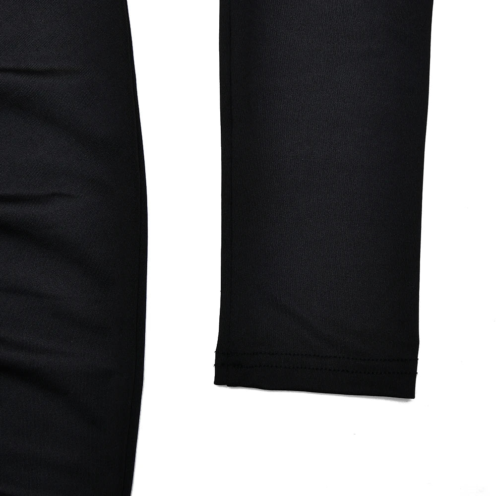 LANE - שמלת מקסי שסע גבוה בנדאז' צווארון גולף שרוול ארוך