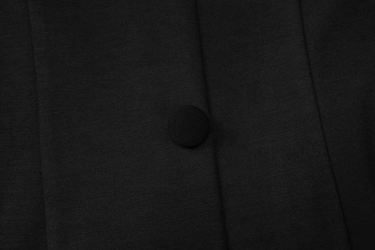 LUXE - שמלת בלייזר מיני שרוולים ארוכים