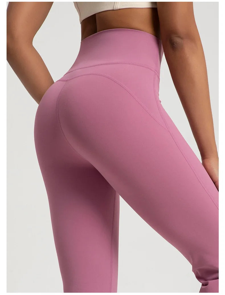 VOLT TIGHTS – טייץ פעמון בגזרה גבוהה מחטבת